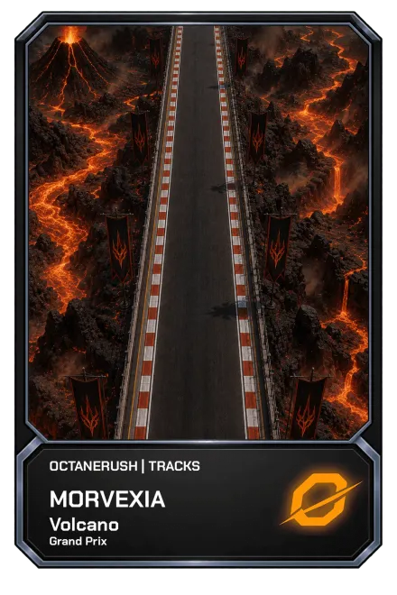 Volcano Grand Prix track NFT